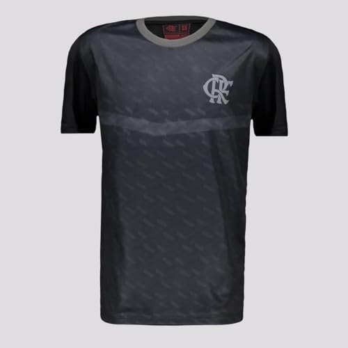 Kit 2 Camisas Flamengo Infantil Branca e Preta 4 ANOS