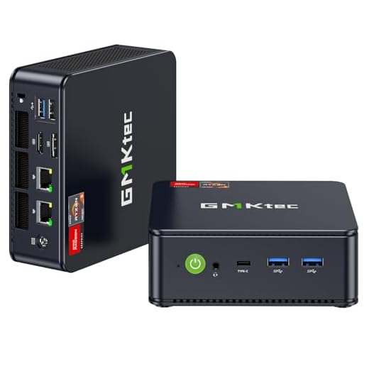 GMKtec Gaming Mini PC Ryzen 7640HS (Upgraded 6800U) 16GB DDR5 512GB SSD Dual NIC LAN 2.5GbE Desktop Computers Office Home, USB4/ Triple 4K Display/WiFi 6 BT5.2/ M6 Ultra
