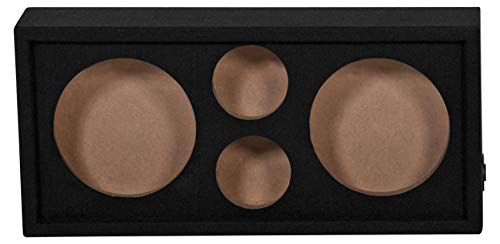 Rockville CH102SP Car Audio Enclosure Box for 2 8