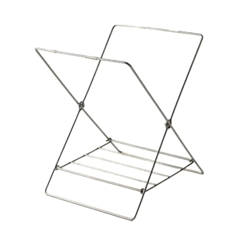 DimyFew Trash Bag Holder Folding Versatile Stable Support Stand Garbage Trash Bag Stand for Laundry Home Picnic Indoor Outdoor Yard