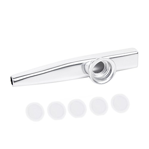 Kazoo En Alliage D’aluminium Diaphragme Musique Instrument Jouet – Argent - Les Beatles, Paul McCartney, John Lennon, RIngo Starr, George Harrison Kazoo En Alliage D'aluminium Diaphragme Musique Instrument Jouet - Argent – Image 7