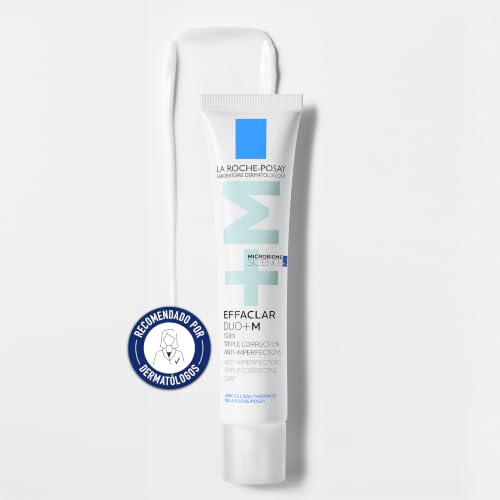 Miniatura 2 de La Roche Posay Tratamiento Corrector Facial, Antiacné, Combate Las Manchas, Los Puntos Negros Y Las Imperfecciones, Con Efecto Anti-Recaída, Con Niacinamida, Effaclar Duo M, 40 Ml
