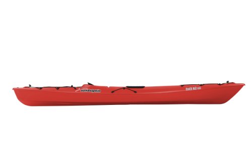 SUNDOLPHIN Sun Dolphin Bali SS Sit-on top Kayak (Red, 12-Feet)