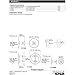 Purist® Valve trim with lever handle for transfer valve, requires valve