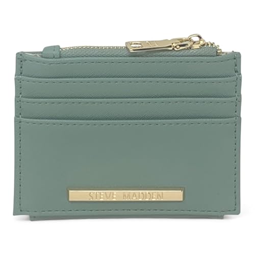 Image of Steve Madden BHayden Wallet (Sage Saffiano w /Gold, One Size)