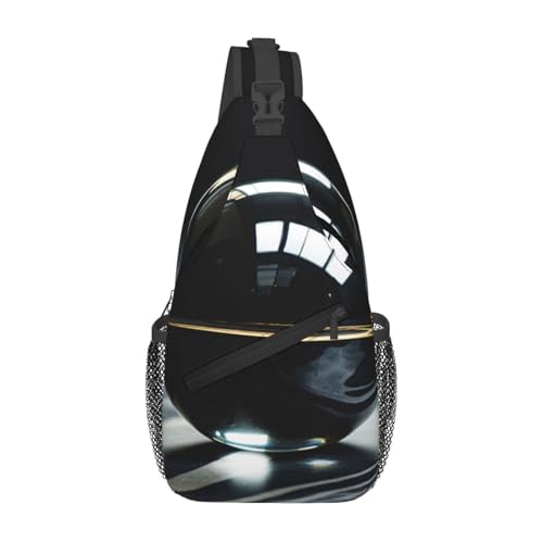 Sac à dos à bandoulière marbre noir pour soulager le dos et sécuriser vos affaires