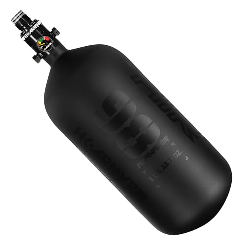 Image of HK Army HPA Paintball Tank - Lightweight Alpha Air Carbon Fiber Compressed Air Tank - 15ci /48ci /68ci /77ci /88ci /99ci - 4500 psi
