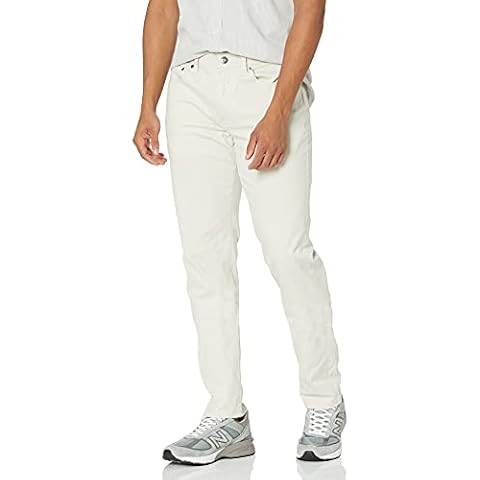 Amazon Essentials Pantalón de Sarga Elástico con 5 Bolsillos y Ajuste Entallado Hombre Cover