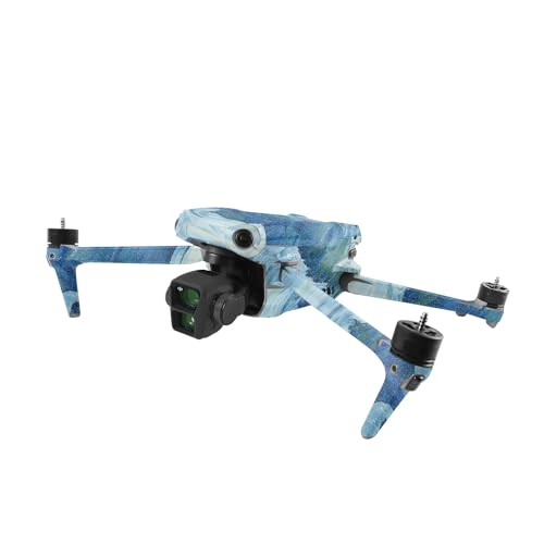 Image of MightySkins Glossy Glitter Skin Compatible with DJI Air 3 - Perfect Wave | Protective, Durable High-Gloss Glitter Finish | Easy to Apply
