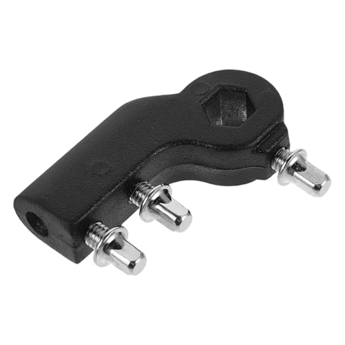 Soporte metálico para baqueta de pedal de bombo, con diseño preciso, accesorio profesional para baterías, ideal para ensayos en casa y presentaciones en vivo
