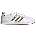 adidas Women's Grand Court Shoe, White/White/Cardboard, 8.5