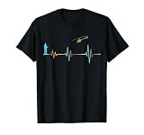 Herzschlag RC Hubschrauber Heartbeat Helikopter Retro Vintag T-Shirt