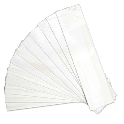 Vamos Tile 40-Piece Glossy Dolomite White Peel and Stick Backsplash Wall...