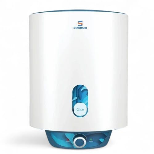 Standard by Havells Glitzr Electric Water Heater, 10 Litre Storage Capacity, 2000W Power Rating, White, Energy Efficient Model 15/2025-image-26