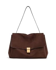 Dark Brown Faux Suede