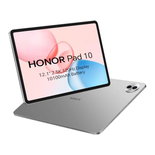 HONOR Pad 10 Tablet 12.1" 2.5K 120Hz 8+256GB Battería 10100mAh Gris