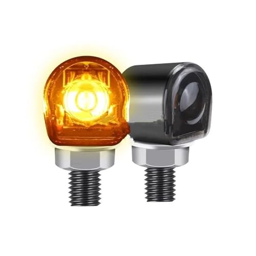 Clignotant de pour moto 8mm noir idéal pour les balades et trajets