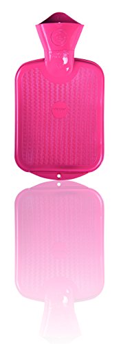 Sanger 0.8 Liter Rubber Hot Water Bottle - Made In Germany (Pink) #TOP4