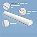 mini paw 2 Pack Bed Bumpers, Foam Bed Bumpers, Bed Rail Bumpers with Washable Cover, Bed Guard Rails