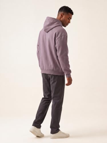 Image of JMIERR Mens Fleece Lined Oversized Hoodie Pullover Sweatshirts