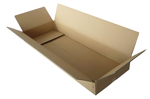 ボックスバンク 【法人 学校 個人事業主 限定販売】ダンボール（段ボール箱） 宅配 160サイズ（105×40×13cm）20枚セット ギター 引越し 大型 EMS FU02-0020（Amazon）