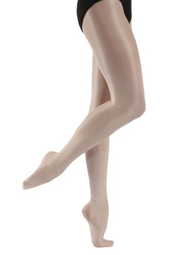 Capezio Women s Ultra Shimmery Tight, Light Toast, Large