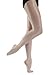 Capezio Ultra Shimmery Tight pour femme., Toast léger, M