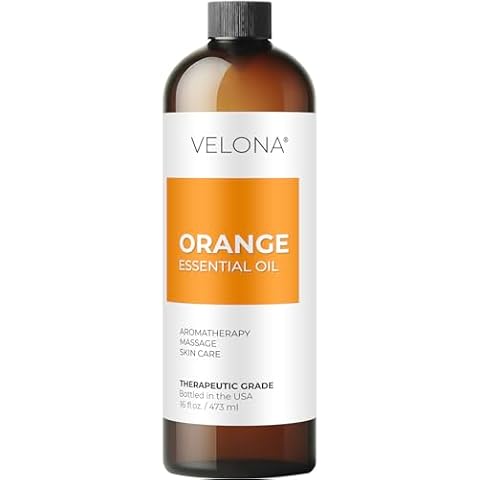 Velona Orange Essential Oil 16 Fl Oz Cover