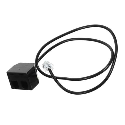 CIYODO Telephone Splitter Pc Detachable Lines Adapter Connect Two Devices Seamlessly for Landline Communication and Construction Design