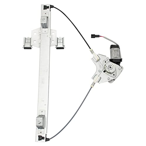 Image of TRQ Rear Left Power Window Regulator & Motor Assembly Drivers Side Compatible with 2004-2014 Ford F-150 FO1550127
