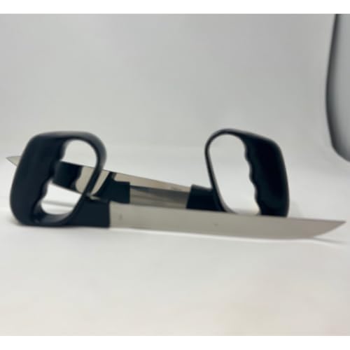 ATC Handels GmbH Ergonomische Messer REFLEX mit geschlossenem Griff und rostfreier Klinge - als Tranchiermesser oder Brotmesser Spülmaschinenfest bis 70°C (glatte Klinge)