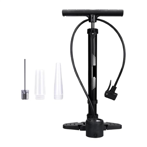 Bomba de pie para bicicleta con manómetro de 230 PSI de alta precisión