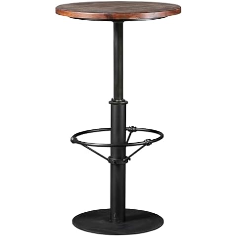 LOKKHAN Rustic Industrial Bar Table Cover