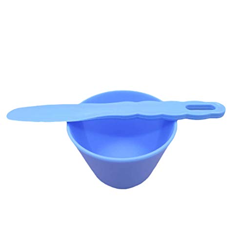 Bowl flexible de goma 2 piezas con espátulas miniatura 3