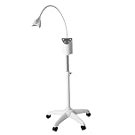Teeth Whitening Machine Mainframe LED with 4 Bulbs Teeth Cleaning 100/240 Volt 50/60 Hz Height Adjustable 42cm~50cm for Cleaning Smoky Teeth Black Teeth