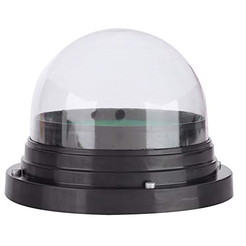KIMISS KTV Pub Bar, Cover Automatic Dice Roller Vgeby Dice Popper Transparent Plastic with Lid Cup Anti Trap Black