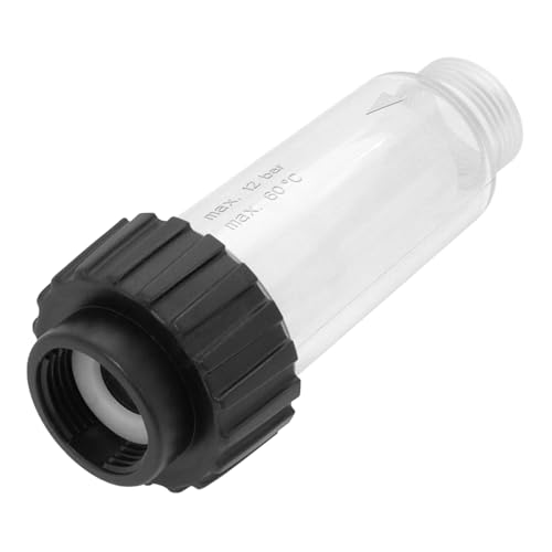 Reliapart Water Filter Compatible with Karcher K2, K3, K4, K5, K7 Pressure Washers 3/4" Inlet Pump Protection Filter Alternative to 4.730-059.0 & 5.731-050.0 Transparent Housing