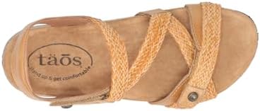 Taos Footwear Women's Trulie Camel Sandal 9-9.5 M US | Image 4