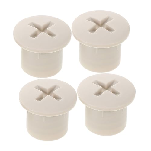 WOONEKY 4pcs Slide Screw Caps Plastic Safety Protectors Playground Nut Covers for Slide Equipment Replacement Weather-resistant Fixing Attachments