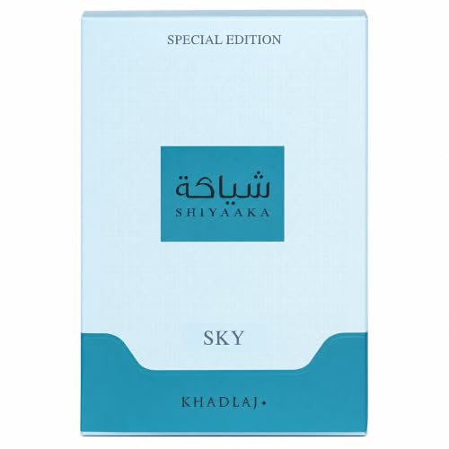 Khadlaj Shiyaaka Sky Eau de Parfum For Unisex 100ml Citrus Aromatic Floral Woody Fragrance - view 3