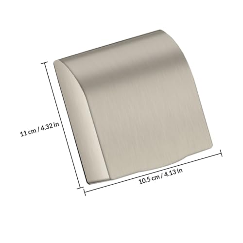 Boîtier de prise étanche 86x86 mm couverture boîte électrique acier inoxydable - 2