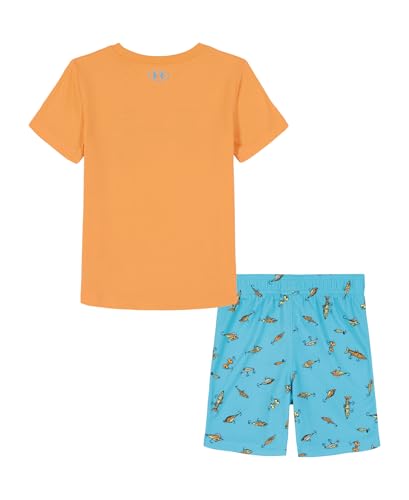 Image of Under Armour Boys' 2-Piece Short Sleeve T-Shirt and Shorts Set, Outdoor Collection