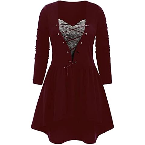 Chaqueta deportiva Briskorry para mujer con cordones estilo medieval Cover