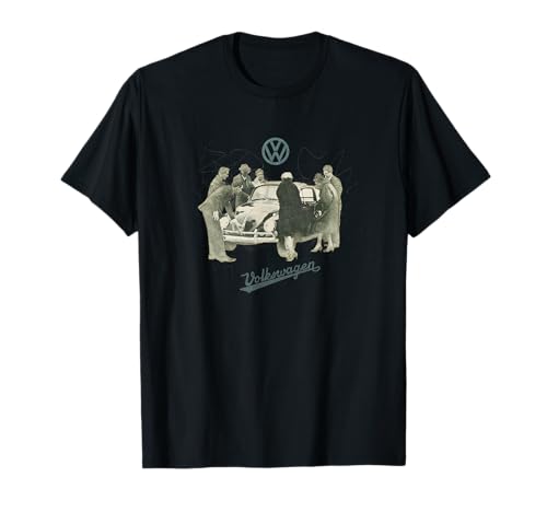 Volkswagen Beetle People Gathering T-Shirt