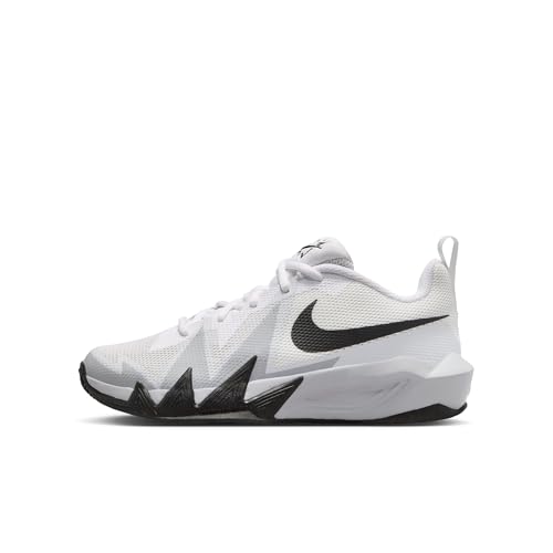 Nike Kid's S.T. Dynamite, White/Black-Summit White-Pure Platinum, 4Y