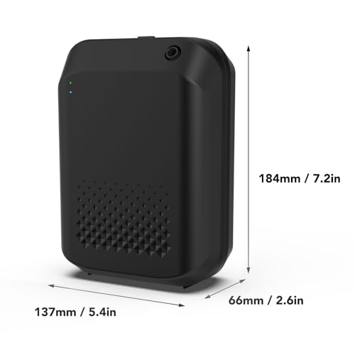 Diffuseur d'air froid KUIDAMOS Bluetooth noir pour grands salons
