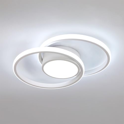Plafoniera LED Quadrata 18W (Equivalente 200W) - 6000K Bianco Freddo 90 LED SMD - 22,5x22,5 Cm