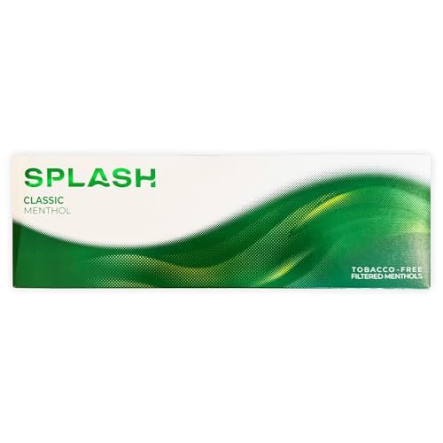 Splash by Djarum Herbal Cigarettes - Classic Menthol (Carton of 10 Packs)