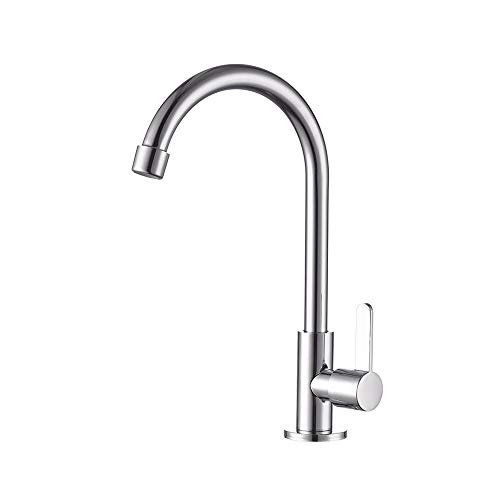 Robinet de bassin eau froide pour lavabo compact et lave-mains d'invités