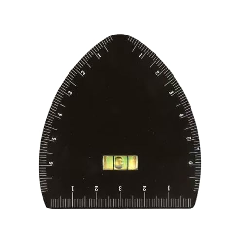 Kustimantu - Regla de cejas, plantilla reutilizable rápida para dibujo de cejas, accesorio cosmético para tocador de spa oficina dorm viajes fiestas boda peluquería bolsillo